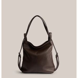 Vestirsi Brown Leather Tote Bag